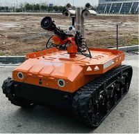 防爆消防滅火偵察機(jī)器人【重型超級(jí)動(dòng)力】 (第10代，360°固定云臺(tái)+語音控制）